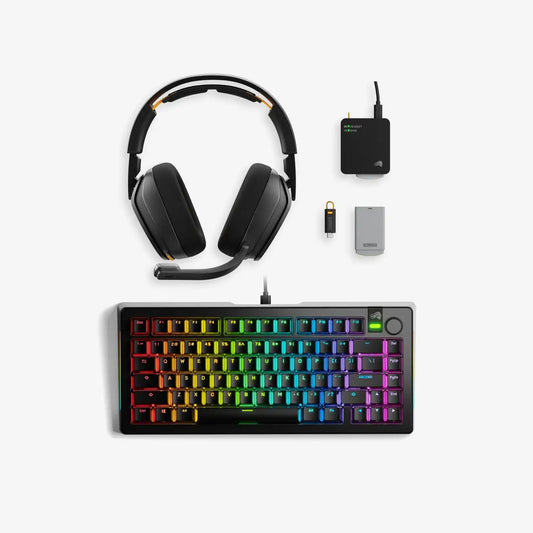 GHS Wireless InfinitePlay Headset + GMMK 3 PRO 75% Keyboard Bundle